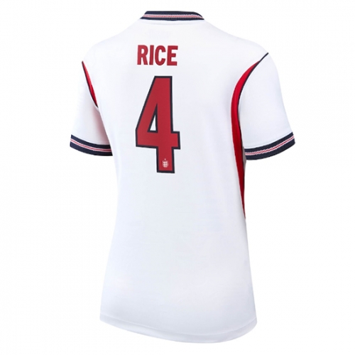 Billige Fotballdrakt England Declan Rice #4 Replika Hjemmedrakt Dame VM 2026 Kortermet Billige Fotballdrakt England Declan Rice #4 Replika Hjemmedrakt Dame VM 2026 Kortermet